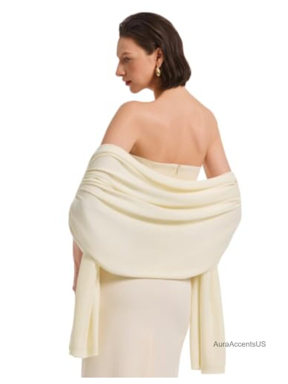 Pashmina Shawl Wrap Oversized Scarf Evening Wedding Bridal Viscose Cotton